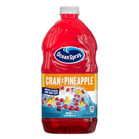 Amazon.com: Ocean Spray® Cran-Pineapple™ Cranberry Pineapple Juice ...