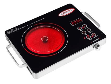Buy HM Classic Infrared Cooktop With Glass Top Digital Display ...