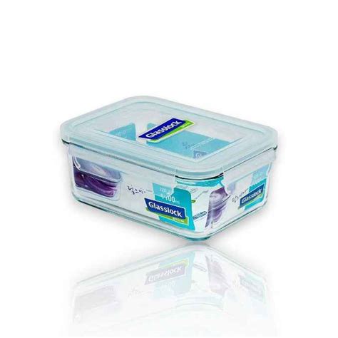 GlassLock Korea Food Container, 1100 ml, Rectangle – CarryHome