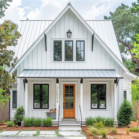 25+ White Board and Batten Exteriors That Prove Minimalism is the New ...