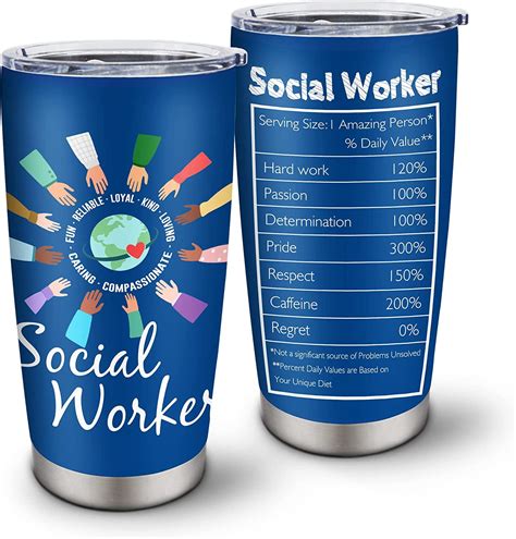 Social Worker Gifts for Women Men, Social Worker Gifts for Office Decor ...