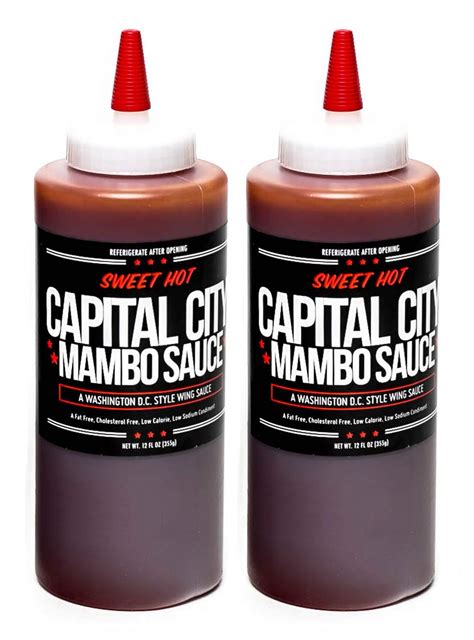 Buy Capital City Mambo Sauce - Sweet Hot Recipe | Washington DC Wing ...