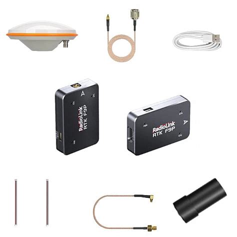 Radiolink RTK F9P Receiver with Base Station & All Components – Hi Tech xyz