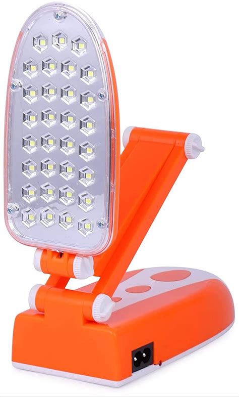 World Shopper SMD-636 Foldable & Chargeable Desk LAMP AC/DC Table LAMP ...