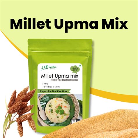 Millet Dosa Mix (500g) and Millet Upma Mix (200g) – Haritha Foods