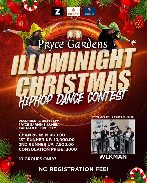 ILLUMINIGHT CHRISTMAS Hiphop Dance Contest, Oro Pryce Gardens, Lumbia ...