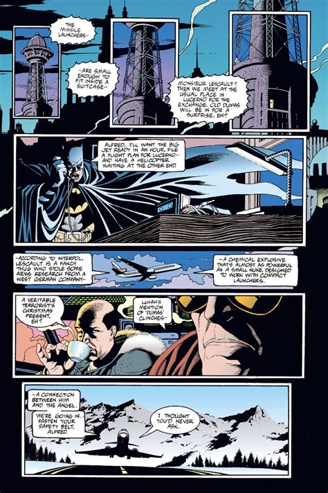 [Comic Excerpt] Oracle briefs Batman on the Order of St. Dumas (Batman ...