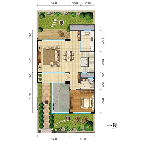 L型三层别墅设计图纸，两款户型可选，盖全村最靓住宅。_图纸头条_鲁班设计图纸官网