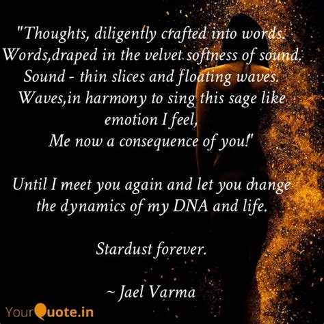 "Thoughts, diligently cra... | Quotes & Writings by Jael Varma | YourQuote