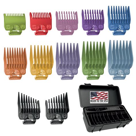 Wahl Clipper Genuine Secure-Fit™ Attachment Guard Organization Kit with ...