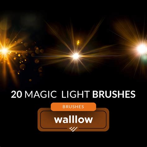 20 Mystery light photoshop brushes | Gogivo