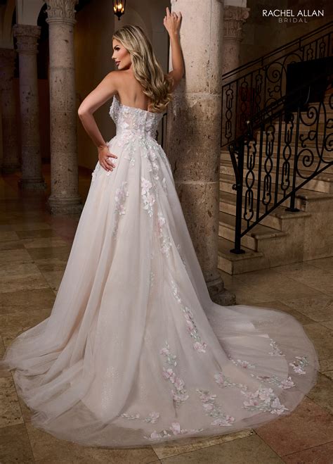 Plunging A-Line Bridal Dresses in Color | Style - RB5084