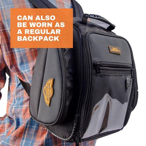 Shark Universal 28L Tank Bag with Rain Cover – GuardianGears