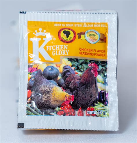 Kitchen Glory Chicken Seasoning Powder Sachet 10g | No. 1 African Choice