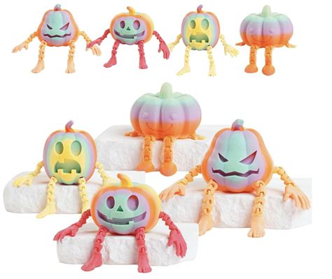 3D Printed Halloween Pumpkin Fidget Toys - Home of The Humble Warrior