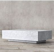 Image result for Round Plinth Marble Coffee Table