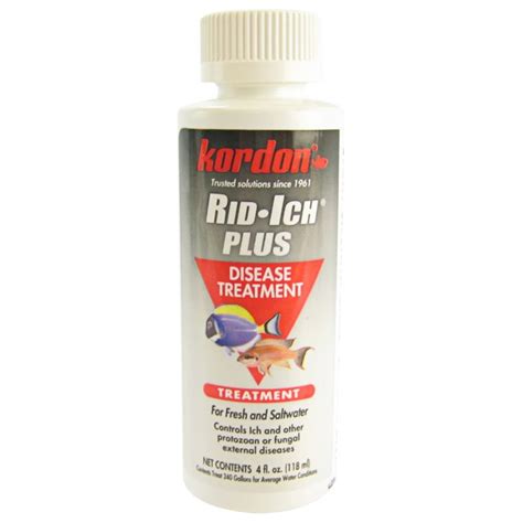 Kordon Rid-Ich Plus Aquarium Fish Disease Treatment - Walmart.com