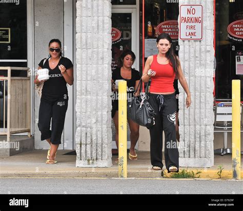 Jenni Farley aka JWoWW, Sammi Giancola and Nicole Polizzi aka Snooki ...