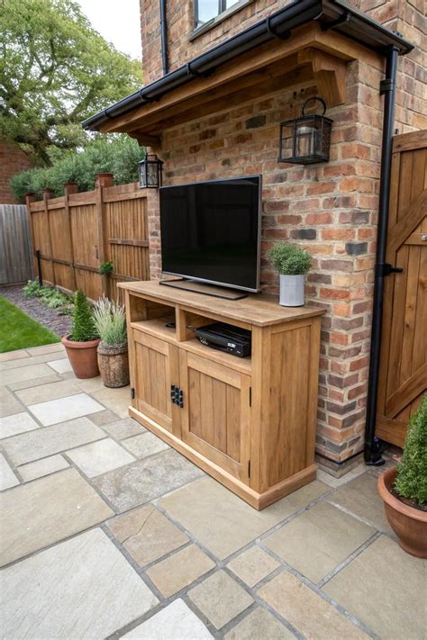 15+ Creative DIY Outdoor TV Ideas