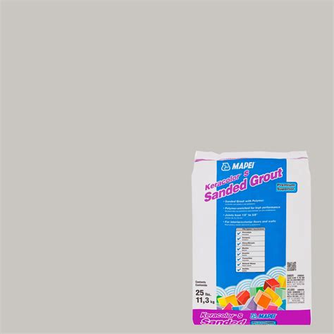 Mapei 77 Frost KeraColor Sanded Grout | Floor & Decor