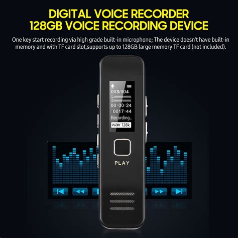 Moobody OWSOO Digital Voice Recorder 32GB Voice Recording India | Ubuy