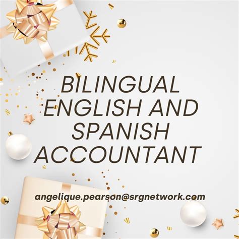 SRG Network on LinkedIn: Bilingual English and Spanish Accountant - Gaming - 6 Month Contract