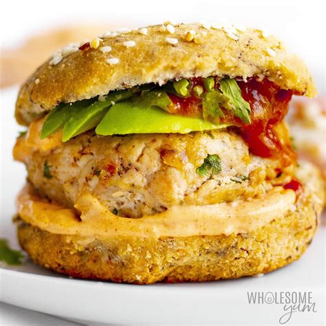 Turkey Zucchini Burger With Garlic Mayo Recipe Turkey Zucchini Burgers