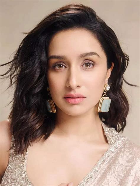 Shraddha Kapoor is an absolute diva in a shimmering silver organza ...