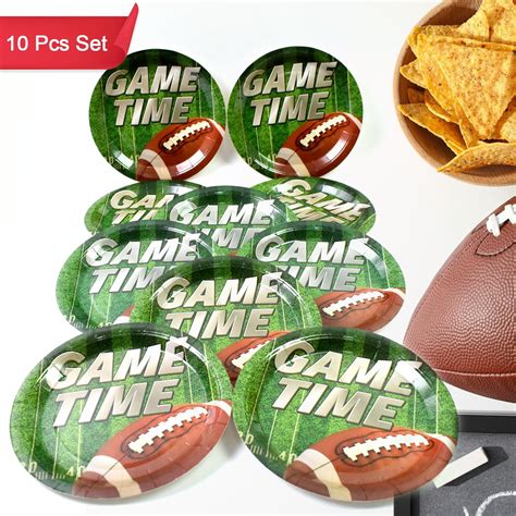 Round Plates Disposable Paper Plates Happy Birthday, Gift (10 Pcs Set ...