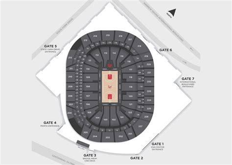 Seating Map | State Farm Arena