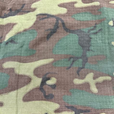 60's U.S.ARMY ジャングルファティーグジャケット ERDL グリーンリーフカモ 4th DSA100-68-C-1232 R.L ...