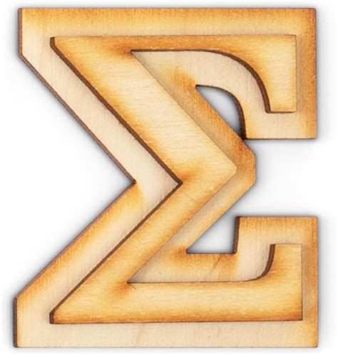 Letters Yard 1 Pack Official Greek Wooden Letters for Crafts, India | Ubuy