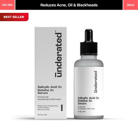 Salicylic Acid 2% Betaine 3% Serum - 30ml | For Reduced Acne and Blemi ...