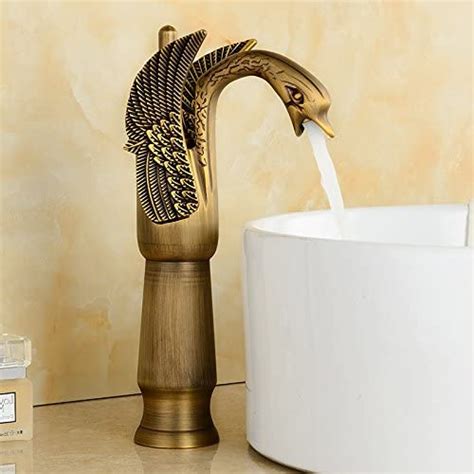 B Backline Brass Wash Basin Hot & Cold Basin Mixer Basin Tap Antique C