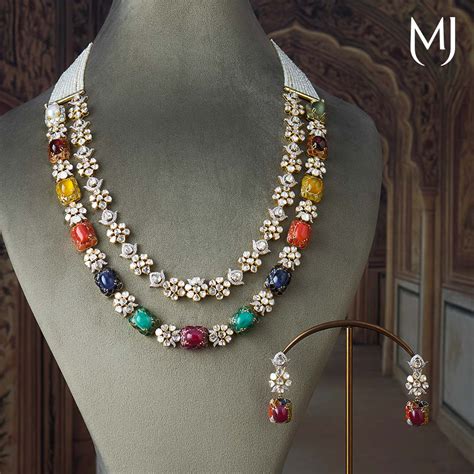 Polki Gold Jewellery | Polki Diamond Jewellery - Manubhai Jewellery