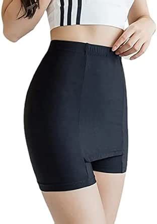 Buy Sensual Lady Double-Layer Front Crotch Ice Silk Safety Shorts,Women ...