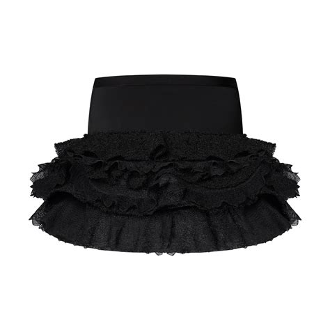 Lace Frill Mini Skirt - Ready-to-Wear | LOUIS VUITTON