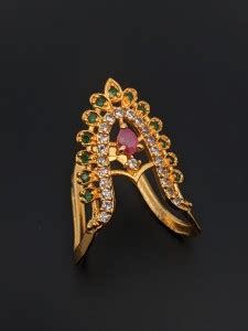 2 Grams Gold Ring - Buy 2 Grams Gold Ring online at Best Prices in ...