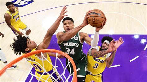 Bucks Lakers Milwaukee Bucks Celebrate Vital Victory Over Los Angeles