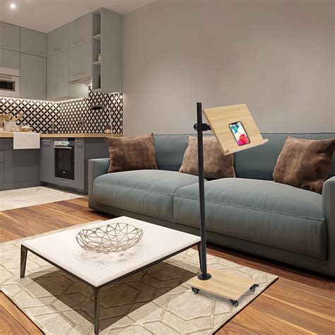 Book Holder Floor Stand Book Stand for Reading Adjustable Height Book ...