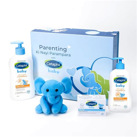 Cetaphil Baby Gift Pack with Soft Toy - Daily Lotion (400 ml), Wash ...