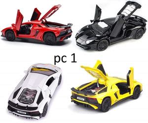 Galactic Alloy Metal Lambor Aventador SV Car Diecast Model Car Toy for ...