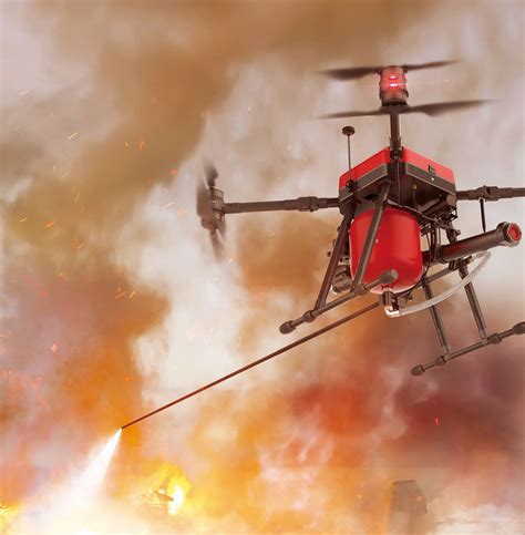 华科尔推出全新ZHUN凖高空灭火消防无人机_无人机新品发布_X-Droners.com有趣有料的无人机资讯报道！