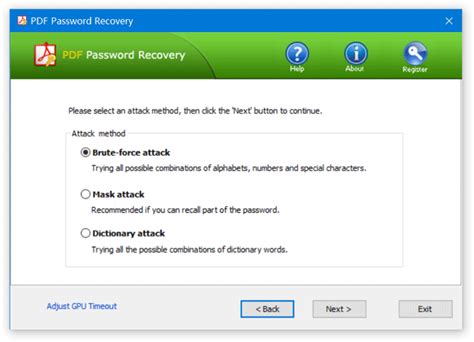 How to Recover PDF Password with PDF Password Recovery Software