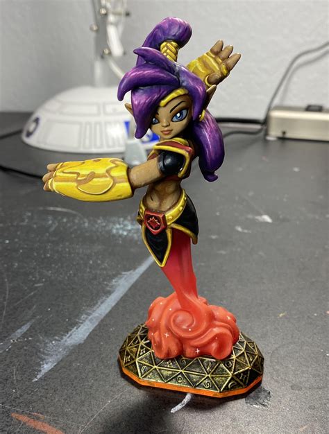 Mashup of Shantae and Ninjini that I sculpted and painted myself. Last ...