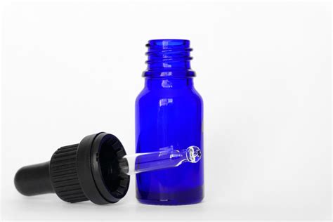 Glass 15ml Blue Dropper Bottle - Rapid Labs