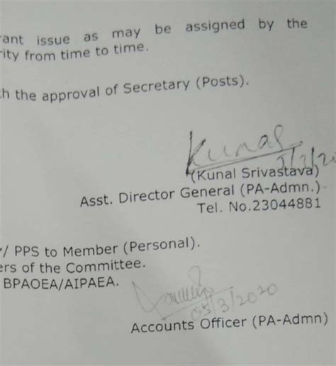 Cadre review/restructuring of Group-C/Group-B (Non-Gaz) of PAOs ...