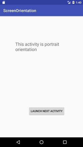 Android Screen Orientation 的图像结果