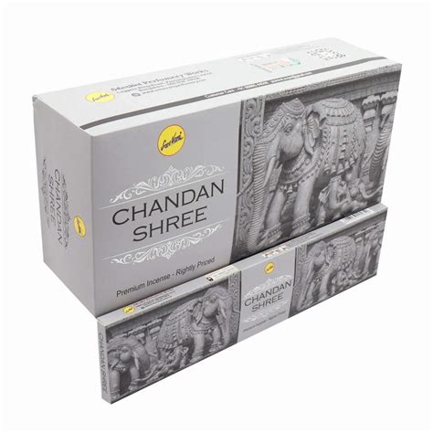 Sree Vani Chandan Shree Incense Sticks Set of 12 with 10 Sticks Each ...