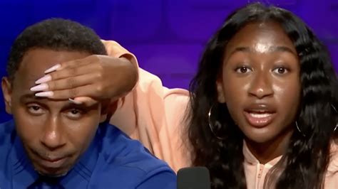 Stephen A. Smith’s Daughter Roasts Him About His Hair Dur...